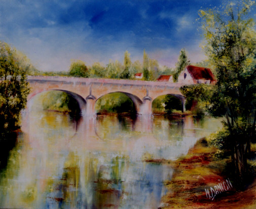 Le Pont de Sainte Tlurette (Cher)