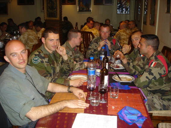 Un repas Lieutenants au même resto Thaï...