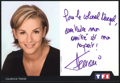 Ca vaut pas une carte postale de Lucie mais ça fait quand-même plaisir...