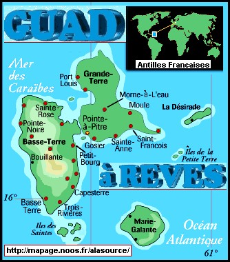  La Guadeloupe aux Antilles 