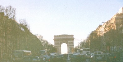 les Champs Elysees - Paris - janvier 2003