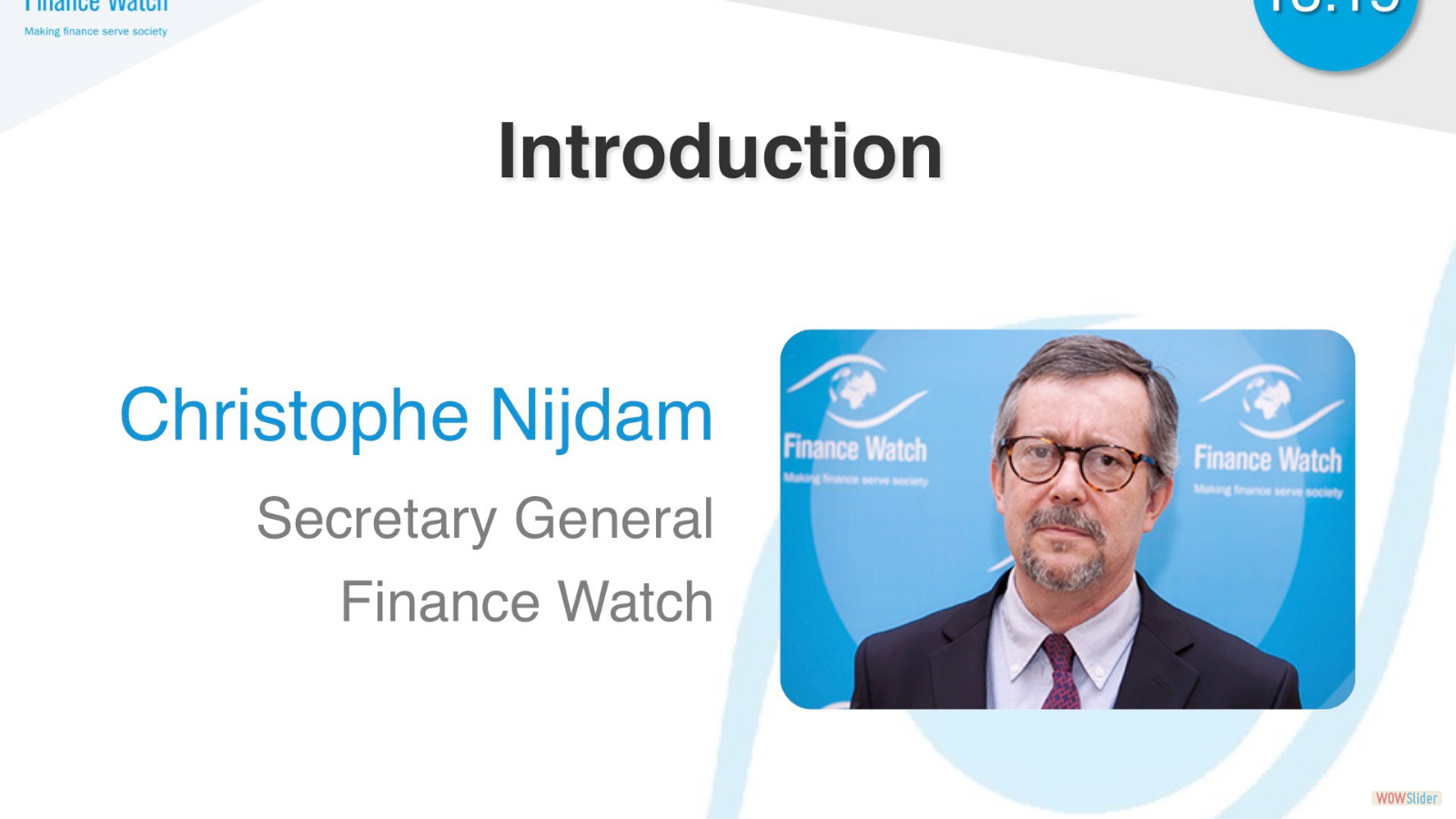 The future of traditional banking: Introduction from Christophe Nijdam, June 2016