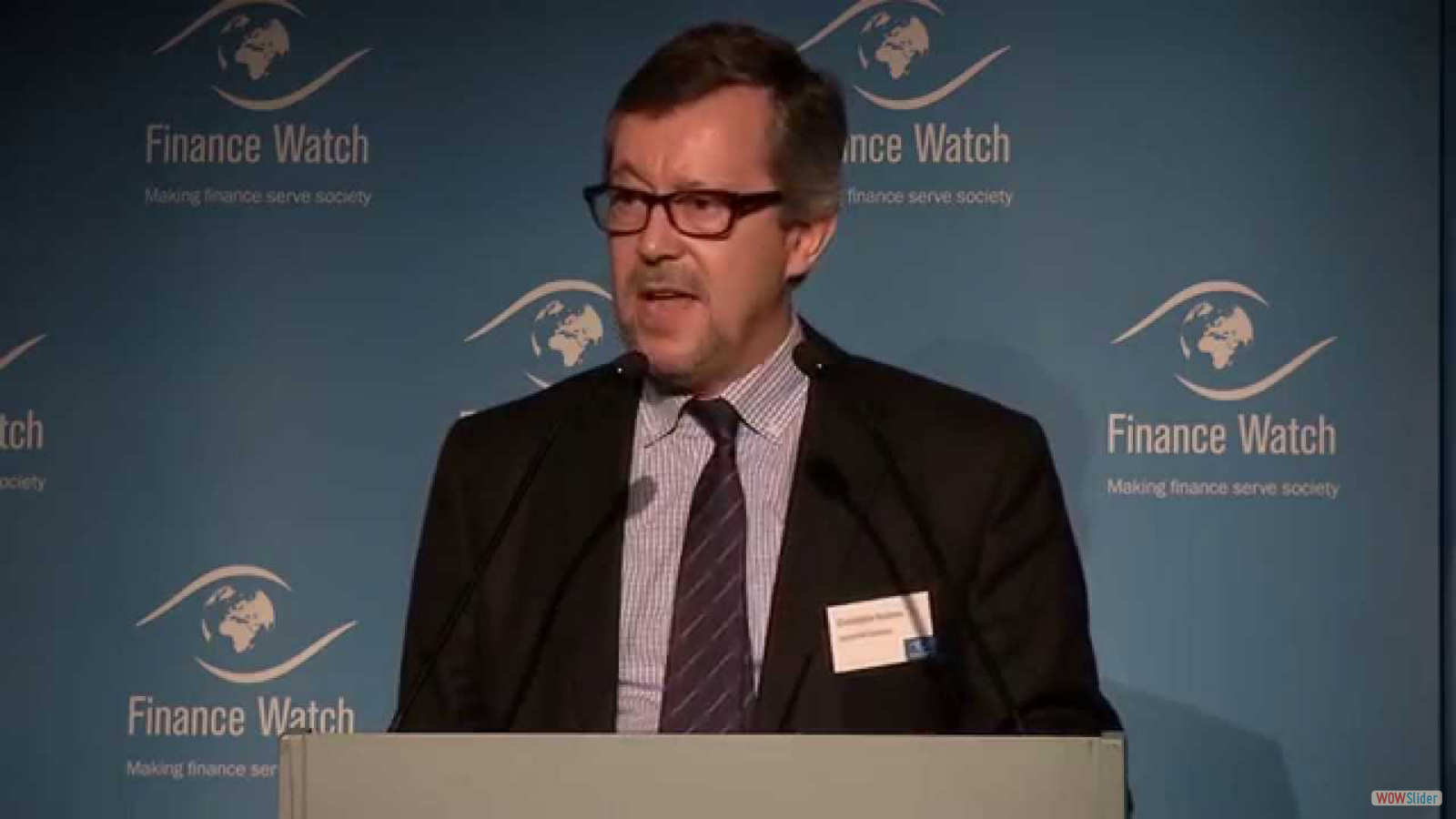 Finance Watch conference, February 2015