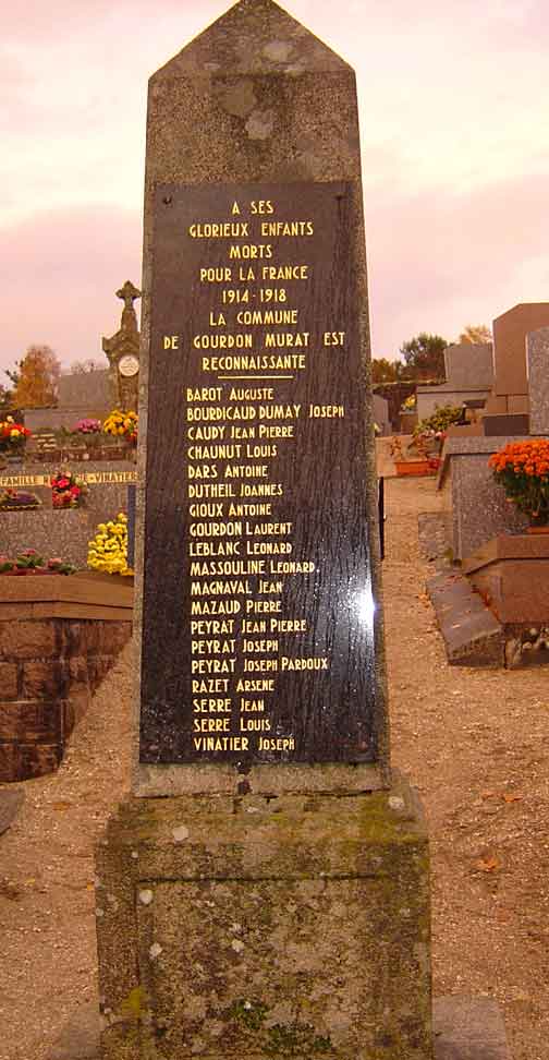 Monument aux morts de la guerre 14-18