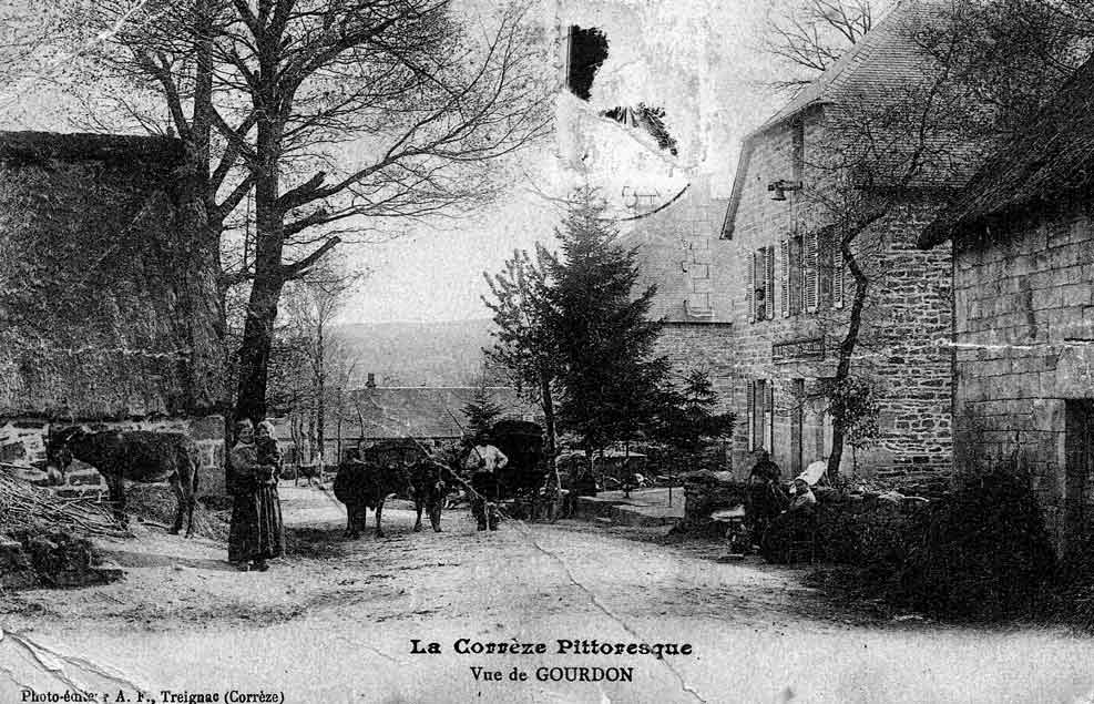 entrée du village 1912