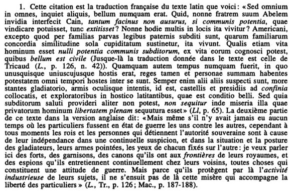 hobbes guerre latin