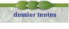 dossier tentes