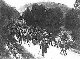 La 2me brigade aprs son dpart du camp