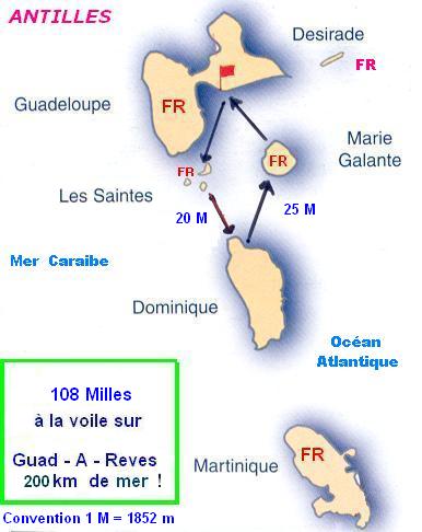  Guadeloupe en voilier 