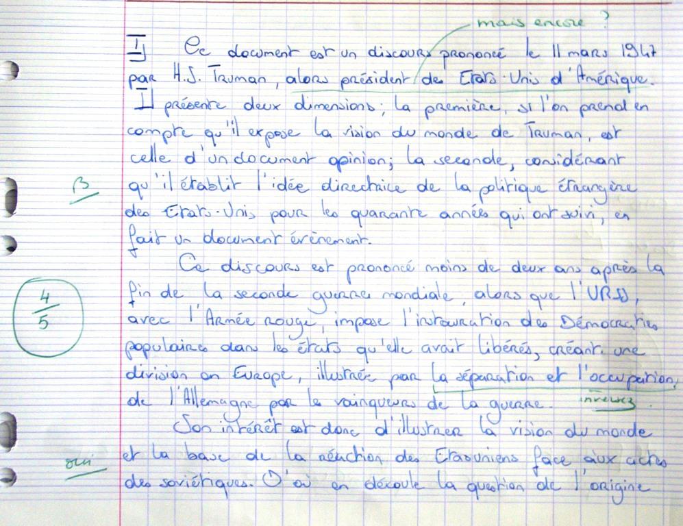 exemple de explication de texte philo