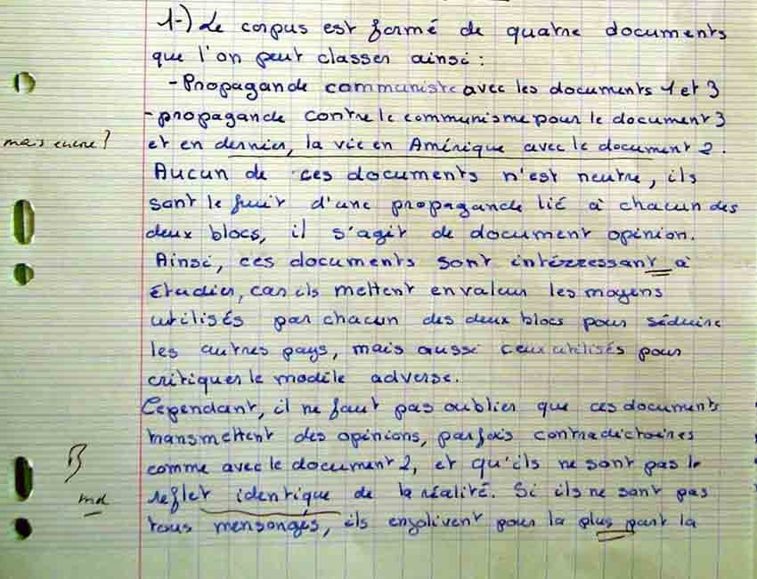 exemple d analyse de document histoire