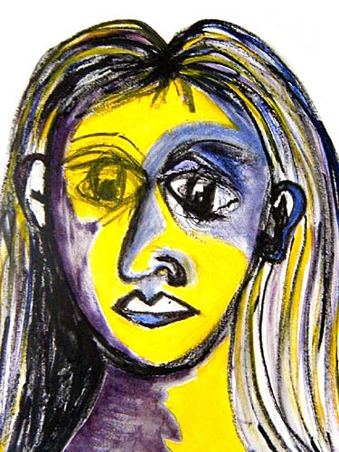 Auto-portrait jaune