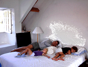 les vacances, c'est d'abord un lit