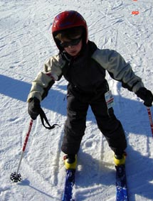 c'est con le ski, a monte