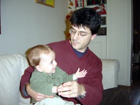 un poirot et son papa