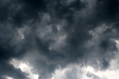 Ciel d'orage fin juin 2005
