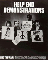 Pour mettre fin aux manifestations, arrêtez la guerre !