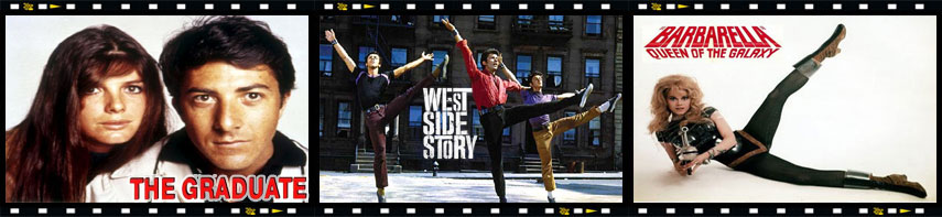 Le lauréat, West Side Story, Barbarella