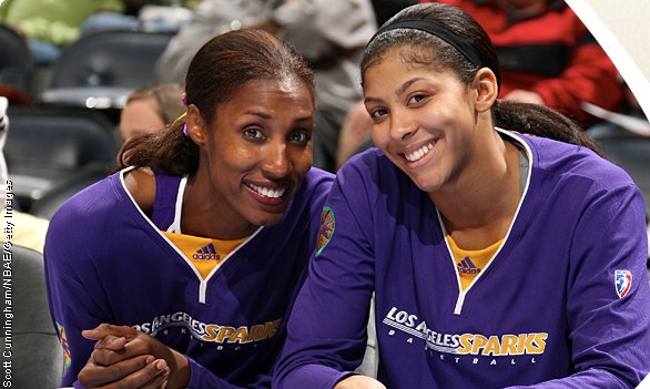 Lisa Leslie & Candace Parker