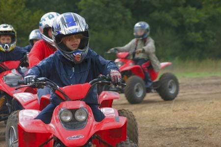 stage quad moto-cross buggy pour enfants et adolescents