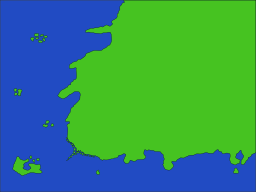 Westlands Blank Map