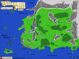 Westlands Geographical Map (with Labels)